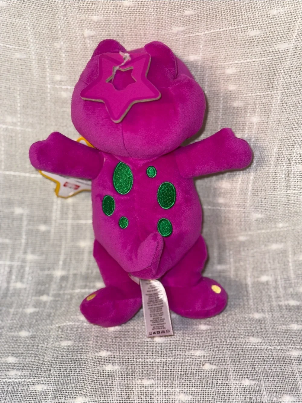 Barneys World Barney and baby bop plush